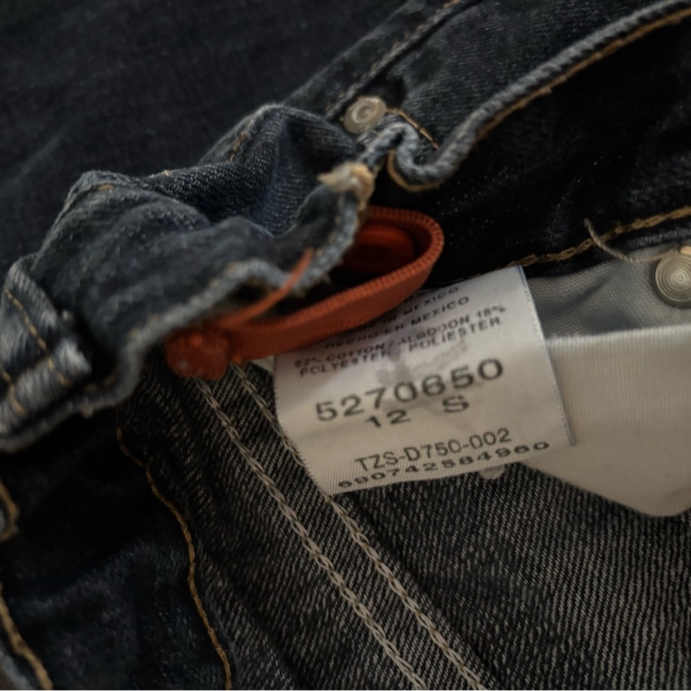 Boys Levi's 527 Slim Straight Jeans - Picture 2 of 5